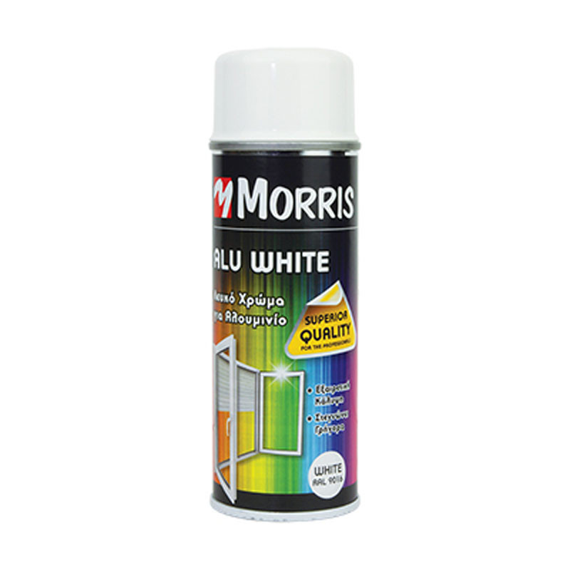 Spray pentru alumniu Morris 33882 culoare alb 400 ml